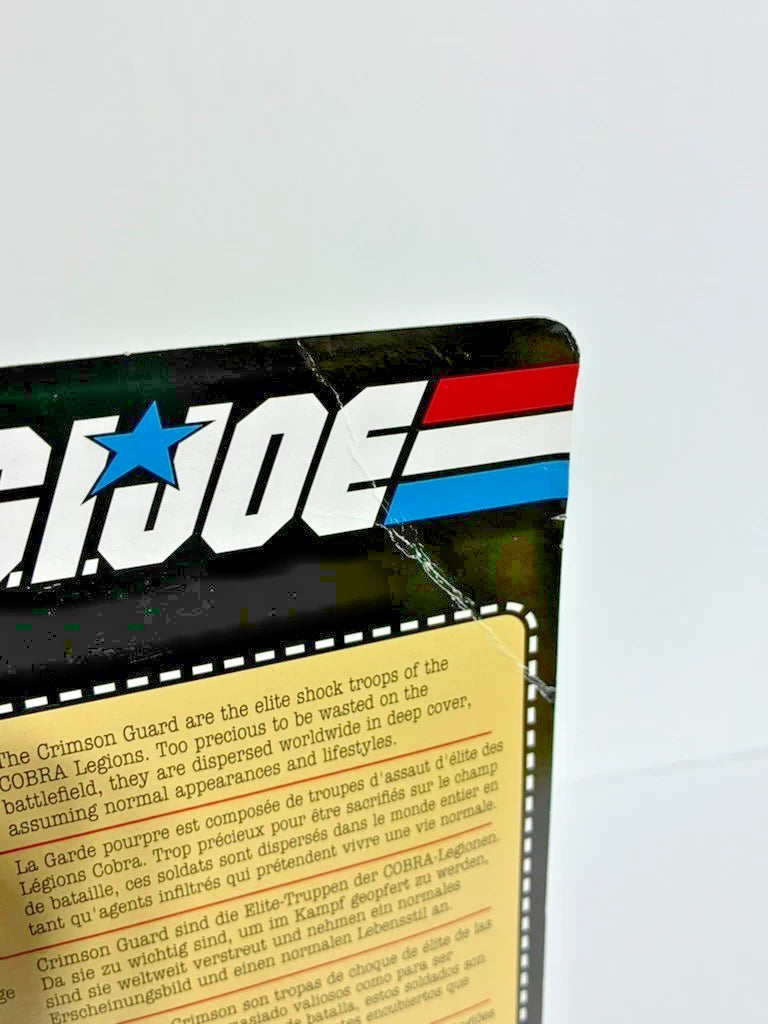 G.I. Joe Classified Series Retro Cardback Crimson Guard 6-Inch Action Figure — Walmart Exclusive