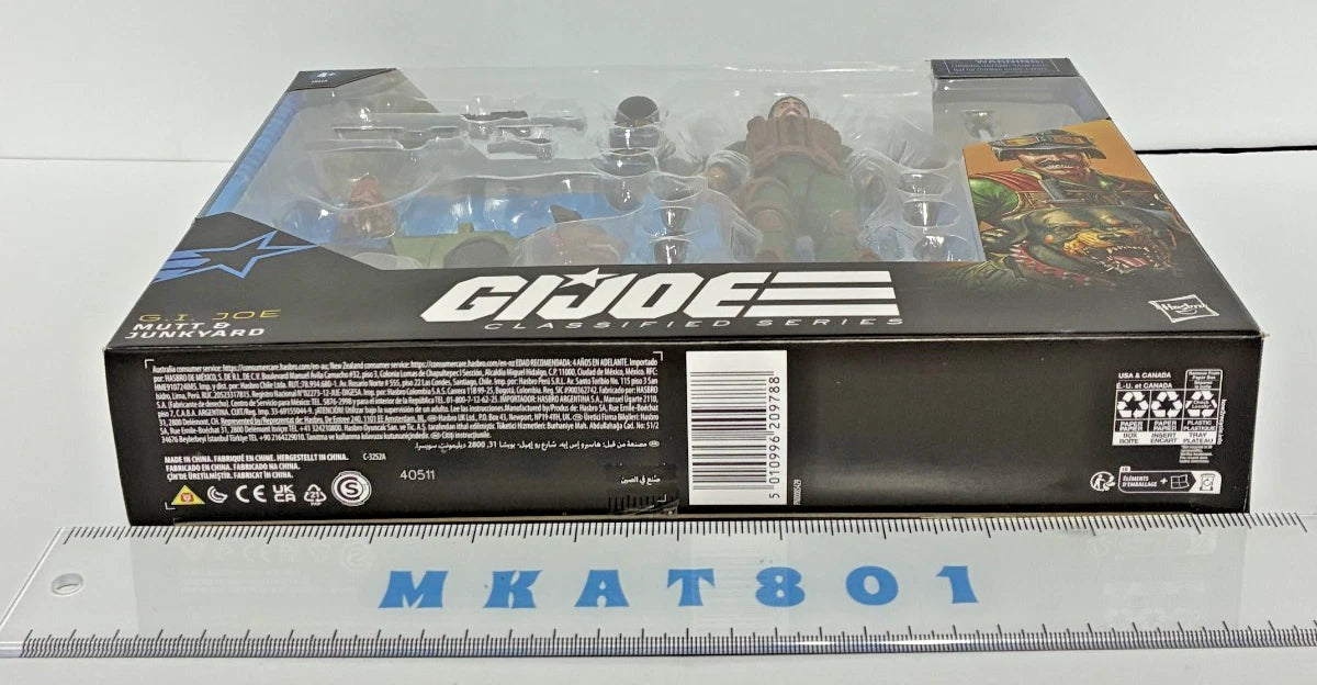 G.I. Joe Classified Series #113 Mutt & Junkyard 6-Inch Action Figure & Pet Set