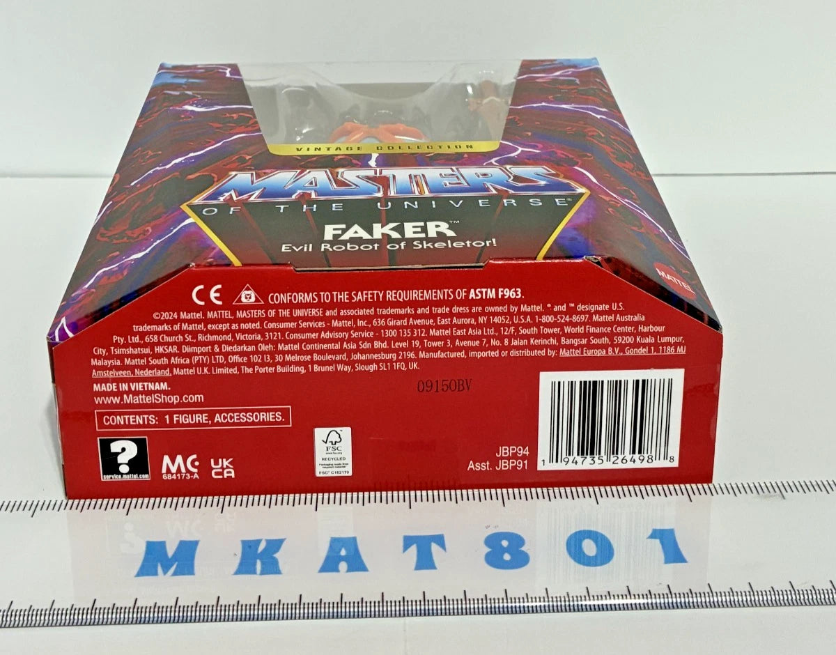 Masters of the Universe Masterverse Vintage Collection Faker 7-Inch Action Figure — Evil Robot He-Man