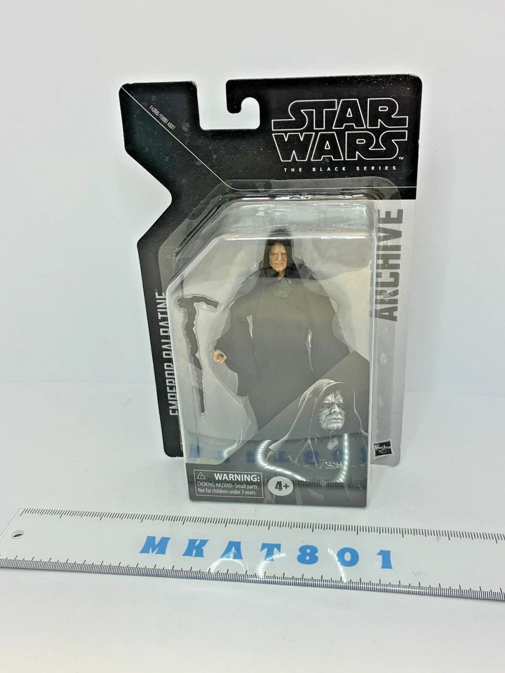 Star Wars The Black Series Archive — Emperor Palpatine (Return of the Jedi) | Photoreal Deco | 6-Inch Action Figure | New in Box