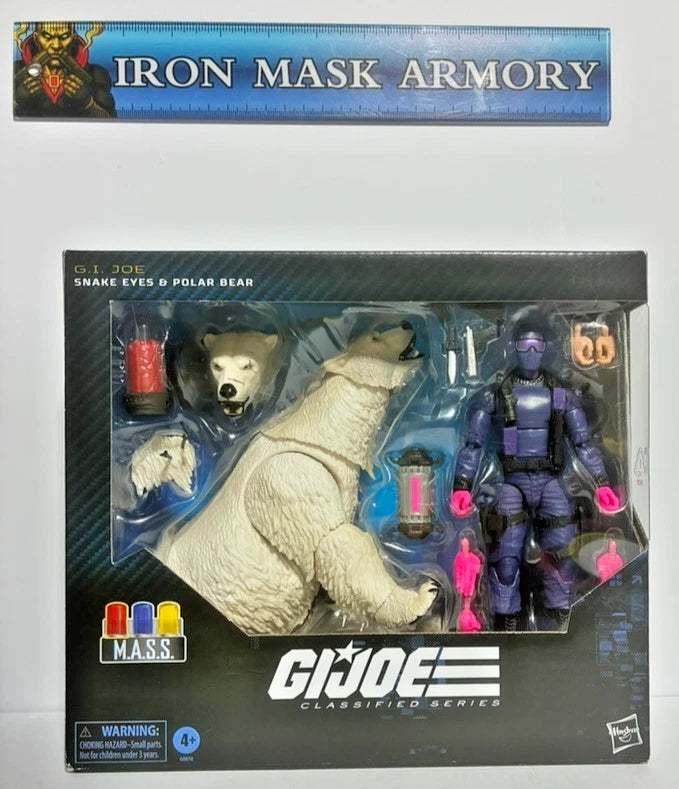 M.A.S.S. Device Elements Bundle — Breaker #158, Snake Eyes & Polar Bear #161, G.I. Joe Diver vs. Cobra Diver #169 | G.I. Joe Classified Series