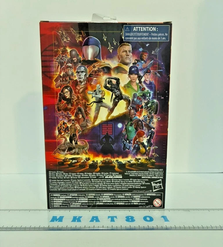 G.I. Joe Classified Series — Tomax Paoli #44 | Cobra Crimson Guard Commander | 6-Inch Action Figure | New in Box