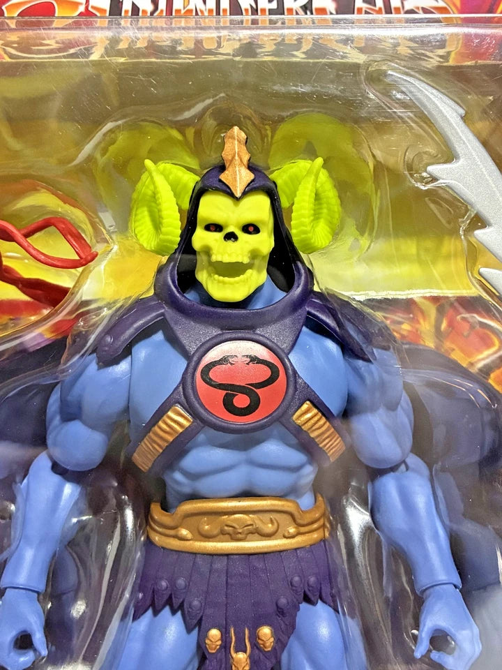 Masters of the Universe Origins x ThunderCats — Skell-Ra (Skeletor & Mumm-Ra) | Ever-Living Evil of Eternia | 5.5-Inch Deluxe Action Figure | New in Box