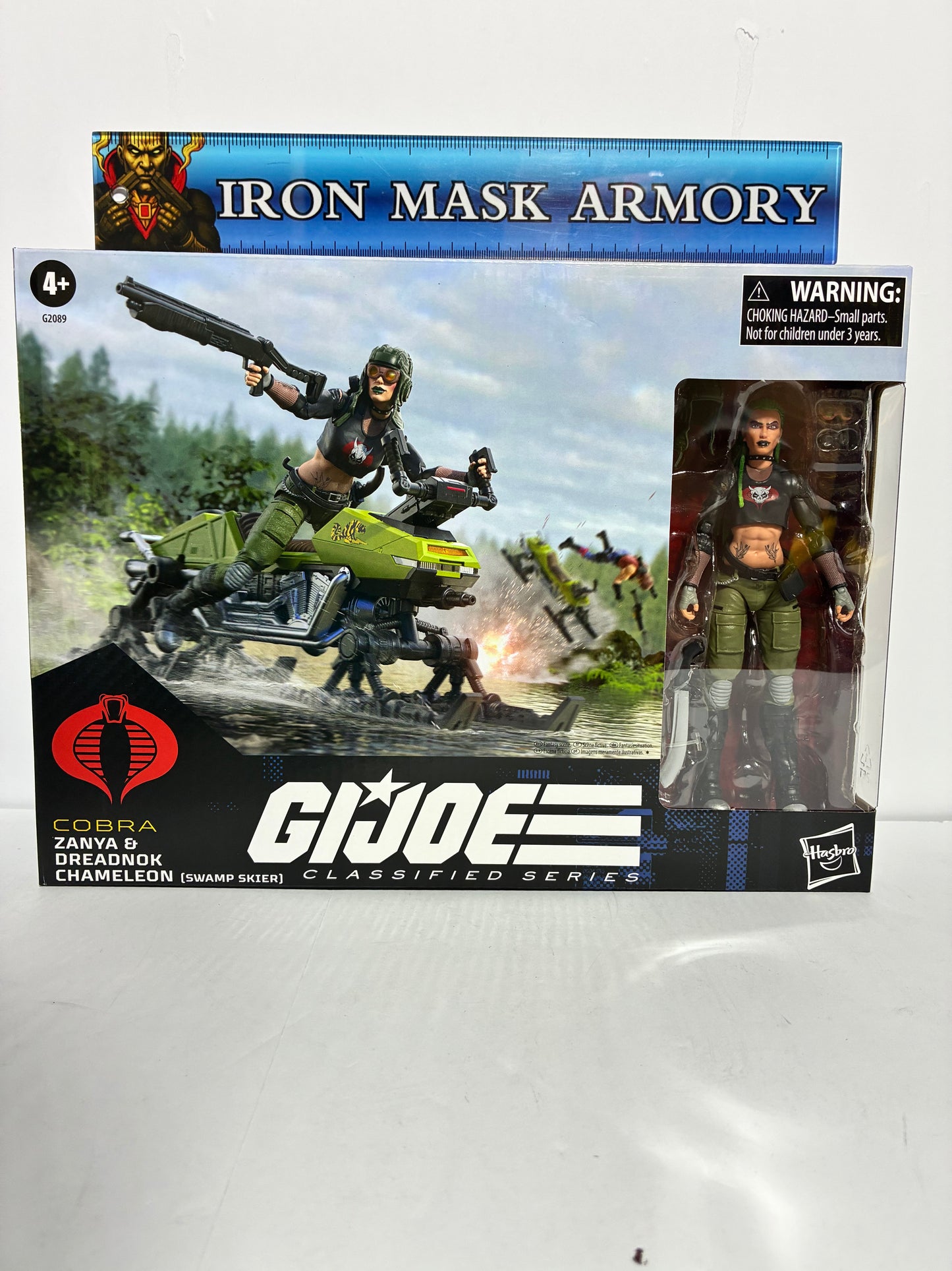 GI Joe Classified Series #194 — Zanya & Dreadnok Chameleon Swamp Skier (Fan Channel Exclusive)