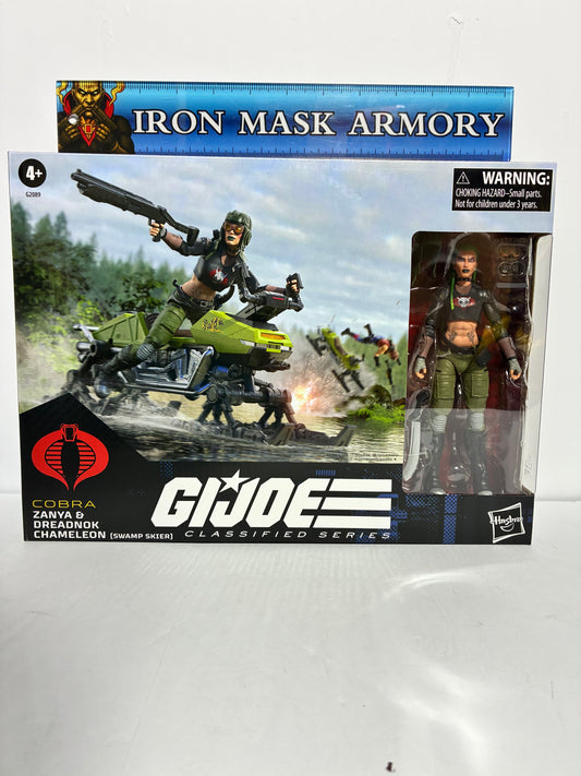 GI Joe Classified Series #194 — Zanya & Dreadnok Chameleon Swamp Skier (Fan Channel Exclusive)
