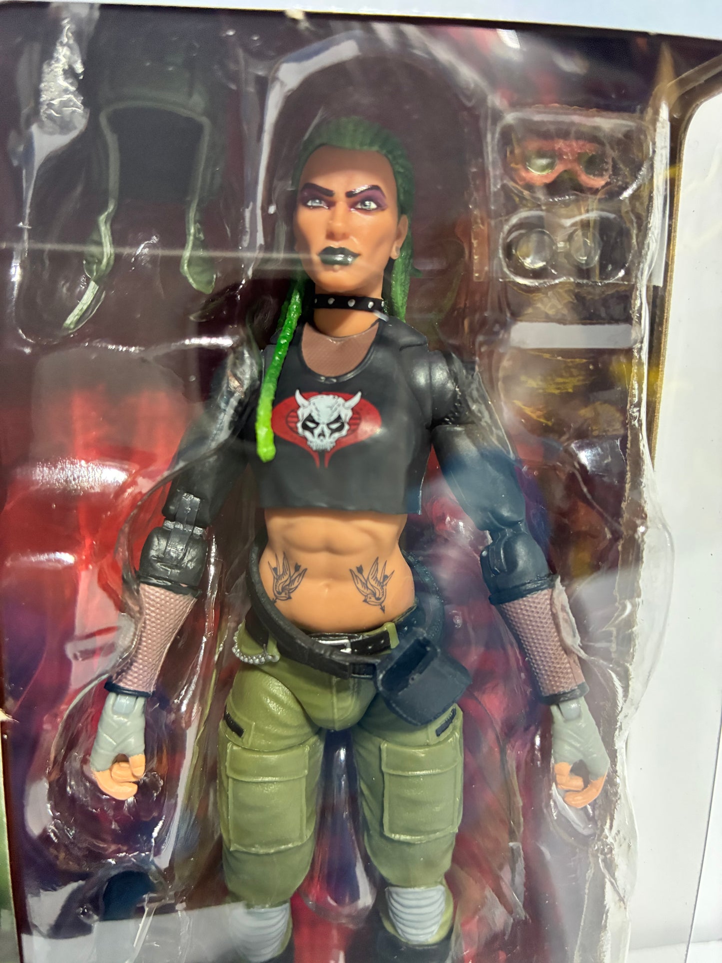GI Joe Classified Series #194 — Zanya & Dreadnok Chameleon Swamp Skier (Fan Channel Exclusive)