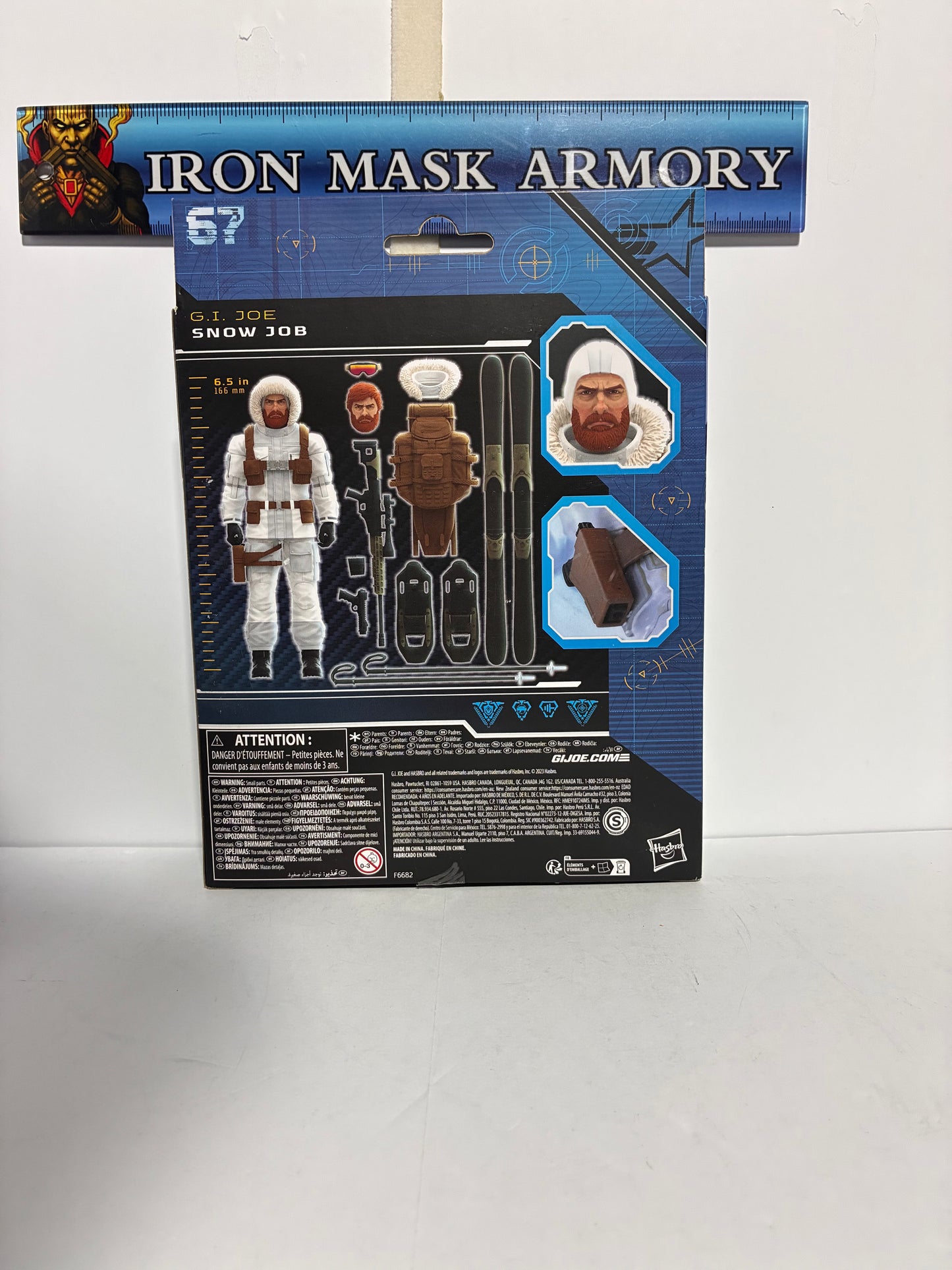GI Joe Classified Series #67 Snow Job Hasbro Pulse Exclusive 6-Inch Figure