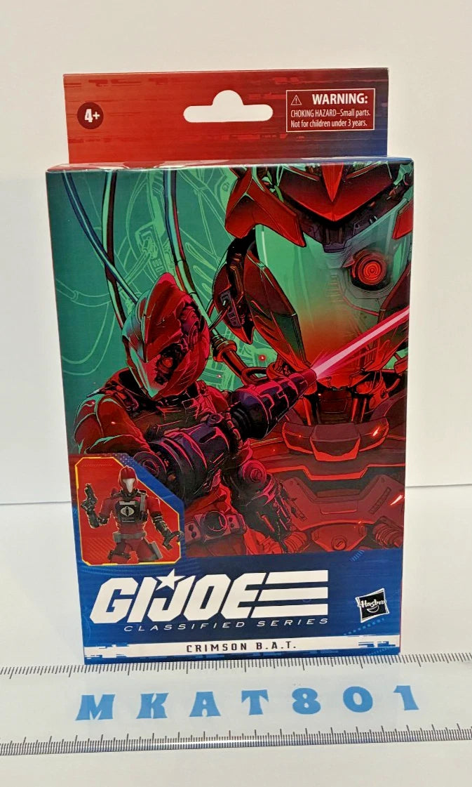 G.I. Joe Classified Series #60 Crimson B.A.T. 6-Inch Action Figure — Cobra Battle Android Trooper