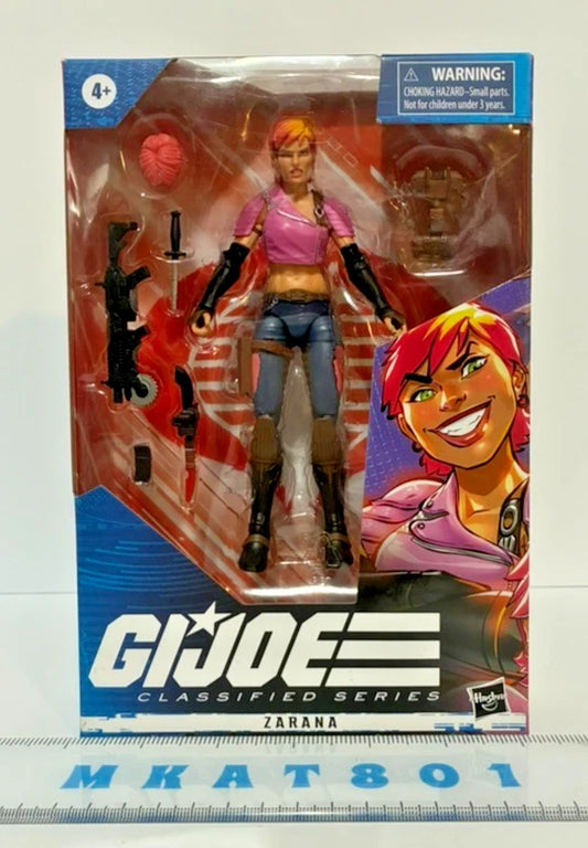 G.I. Joe Classified Series #48 Zarana Dreadnok 6-Inch Action Figure — Cobra Mercenary