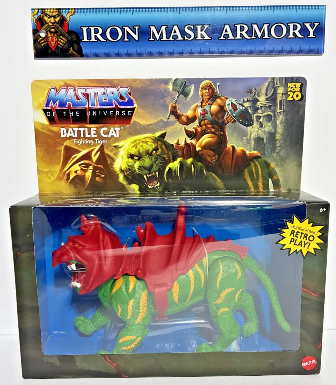 Masters of the Universe Origins — Battle Cat | He-Man's Loyal Tiger | 6.75-Inch Creature Action Figure | New in Box