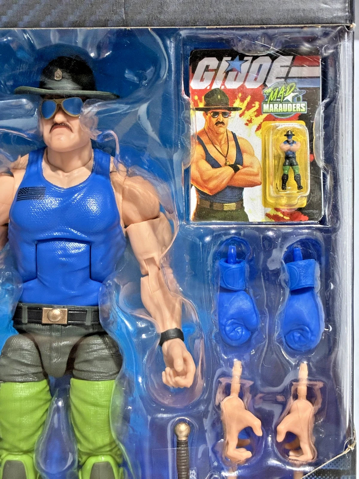 G.I. Joe Classified Series Bundle — Mad Marauders Sgt. Slaughter #129 & Nemesis Immortal #140 — Both Hasbro Pulse Exclusive