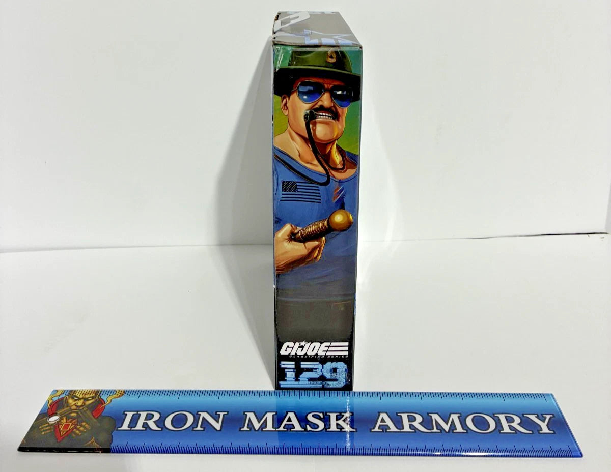 G.I. Joe Classified Series Mad Marauders Bundle — Sgt. Slaughter #129 · Low-Light & Spirit Iron-Knife #128 · Barbecue #58 — 4-Figure Set