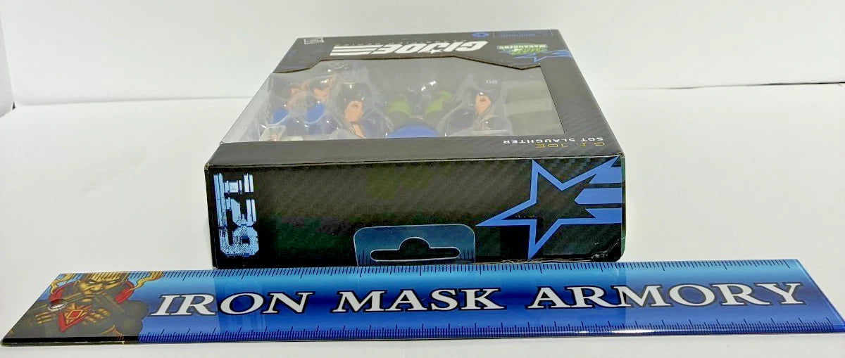 G.I. Joe Classified Series Mad Marauders Bundle — Sgt. Slaughter #129 · Low-Light & Spirit Iron-Knife #128 · Barbecue #58 — 4-Figure Set