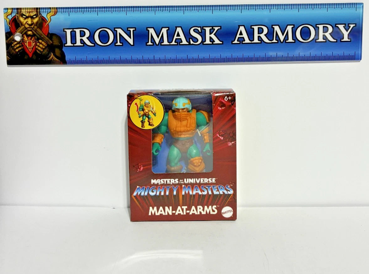 Masters of the Universe Mighty Masters 3.25" Action Figure Complete Set of 4 — He-Man, Skeletor, Man-At-Arms & Beast Man — Walmart Exclusive