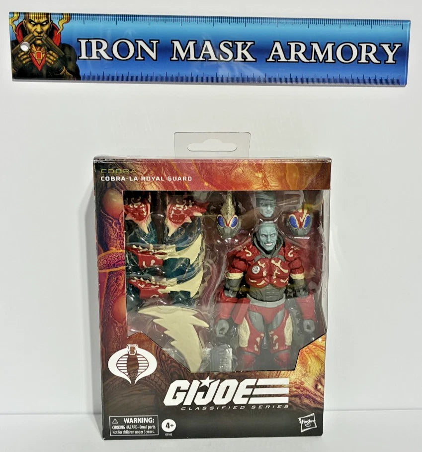 G.I. Joe Classified Series Cobra-La Bundle — Cobra Commander (Once A Man) #130, Nemesis Immortal #140, Pythona #172 & Cobra-La Royal Guard #191 — 4-Figure Set