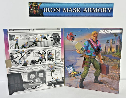 G.I. Joe Classified Series #75 Philip "Chuckles" Provost — SDCC 2023 Exclusive — 14-Accessory Deep Cover Set