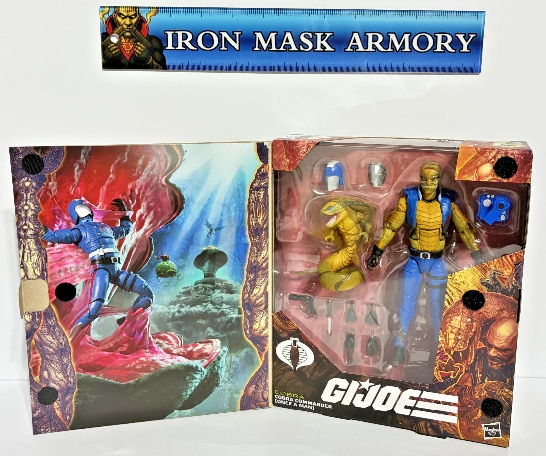 G.I. Joe Classified Series Cobra-La Bundle — Cobra Commander (Once A Man) #130, Nemesis Immortal #140, Pythona #172 & Cobra-La Royal Guard #191 — 4-Figure Set