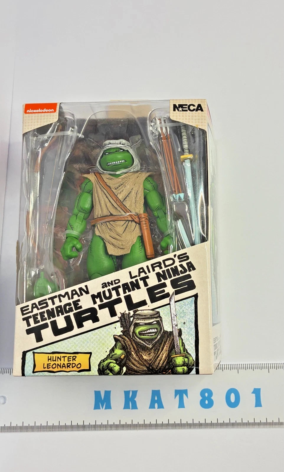 NECA TMNT Mirage Comics Hunter Leonardo 7-Inch Action Figure — Issue #11 — Target Exclusive