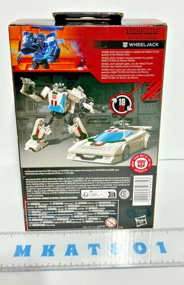 Transformers Studio Series Wheeljack Devastation — MTMTE Collection Deluxe Class — Target Exclusive