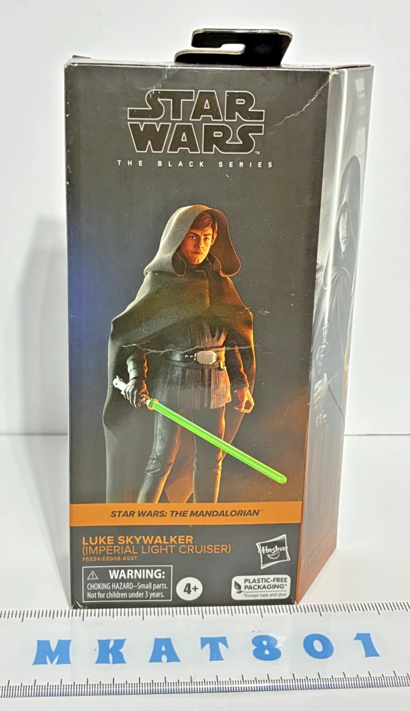 Star Wars Black Series Bundle — Luke Skywalker (Imperial Light Cruiser) MAN30 & Darth Vader (A New Hope) ANH06 — 2-Figure Set