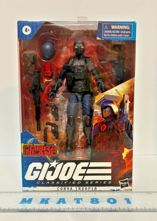 G.I. Joe Classified Series — Cobra Trooper #12 | Special Missions: Cobra Island | Target Exclusive 6-Inch Action Figure | New in Box
