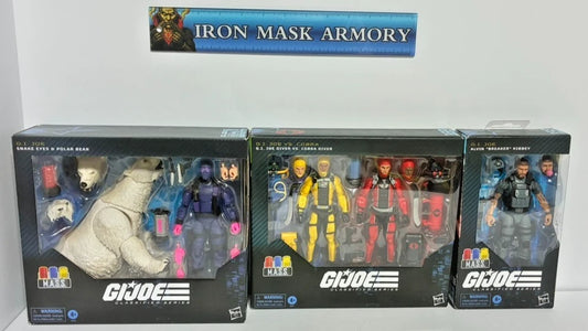 M.A.S.S. Device Elements Bundle — Breaker #158, Snake Eyes & Polar Bear #161, G.I. Joe Diver vs. Cobra Diver #169 | G.I. Joe Classified Series