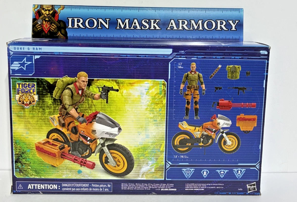 G.I. Joe Classified Series #40 Tiger Force Duke & RAM Cycle — Figure & Vehicle Set — Target Exclusive