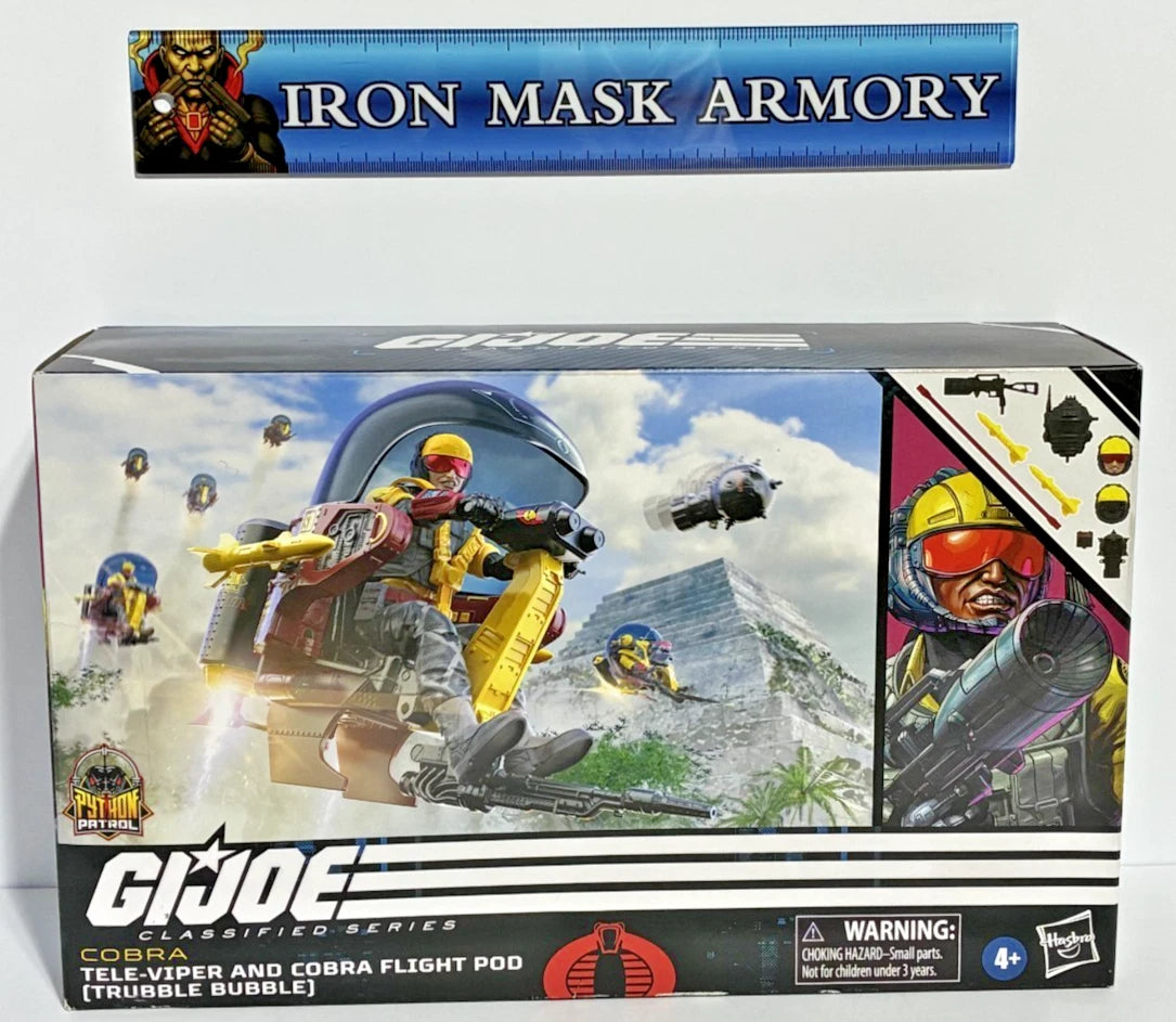 G.I. Joe Classified Python Patrol Tele-Viper & Flight Pod #98 — Target Exclusive
