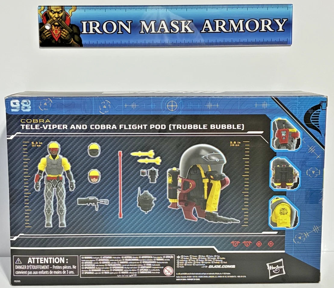 G.I. Joe Classified Python Patrol Tele-Viper & Flight Pod #98 — Target Exclusive