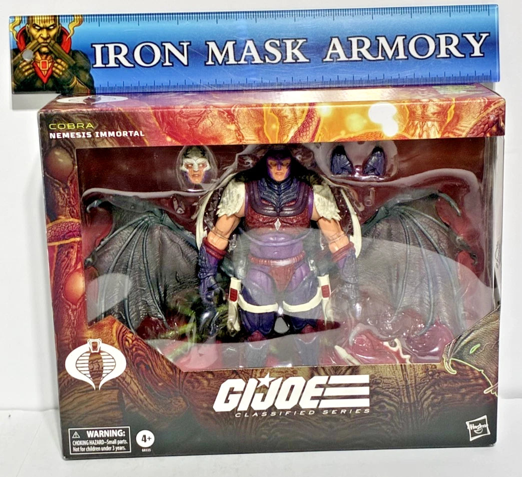 G.I. Joe Classified Series Bundle — Mad Marauders Sgt. Slaughter #129 & Nemesis Immortal #140 — Both Hasbro Pulse Exclusive