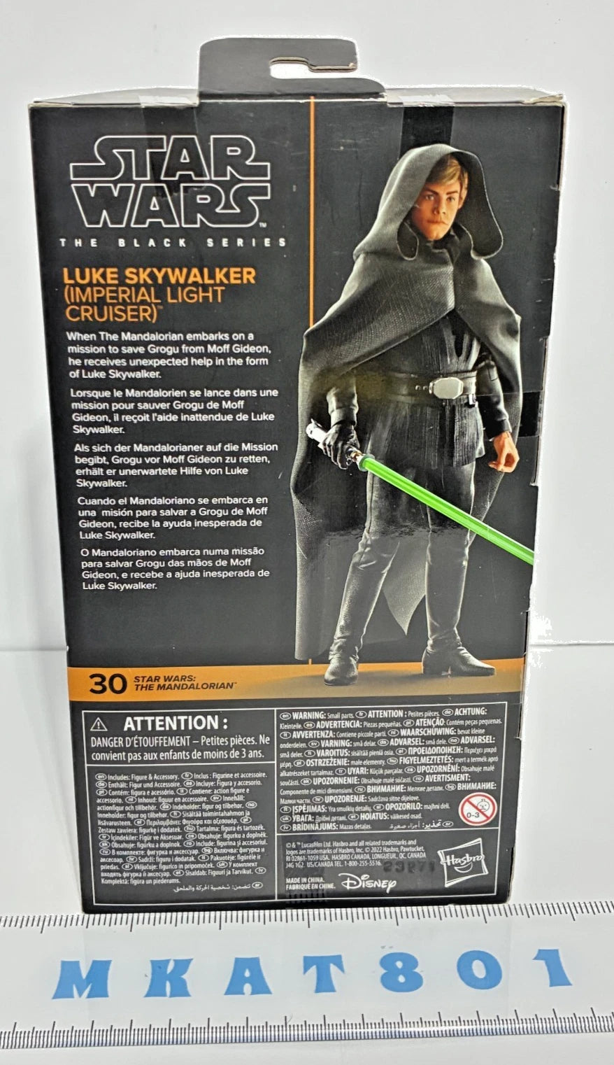 Star Wars Black Series Bundle — Luke Skywalker (Imperial Light Cruiser) MAN30 & Darth Vader (A New Hope) ANH06 — 2-Figure Set