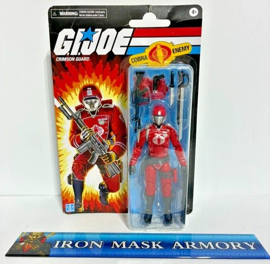 G.I. Joe Classified Series Retro Cardback Crimson Guard 6-Inch Action Figure — Walmart Exclusive