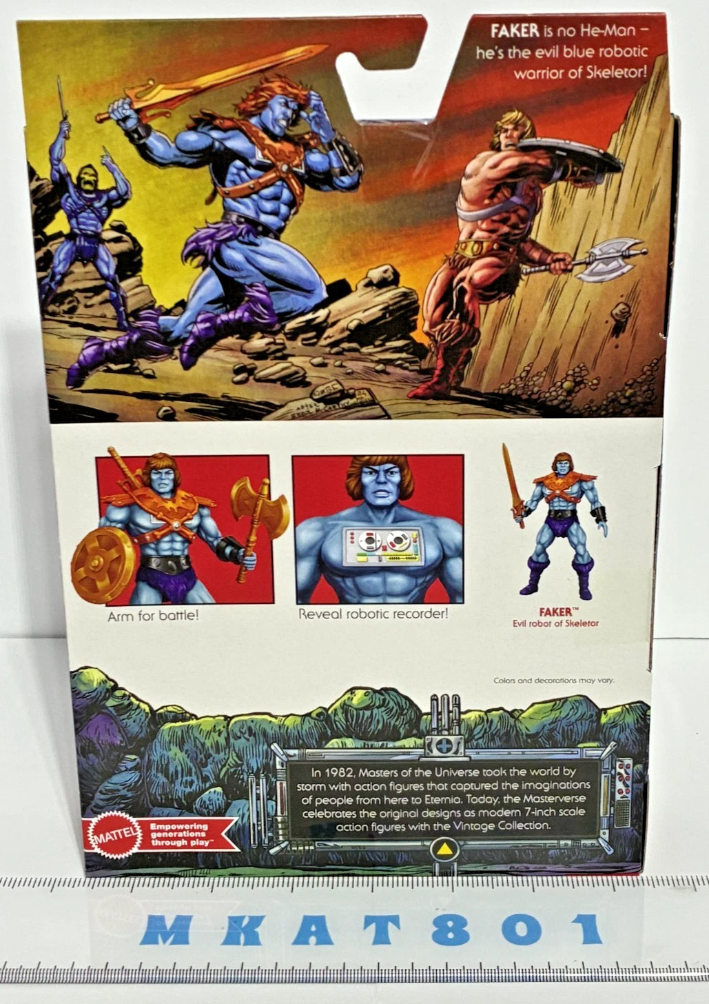 Masters of the Universe Masterverse Vintage Collection Faker 7-Inch Action Figure — Evil Robot He-Man