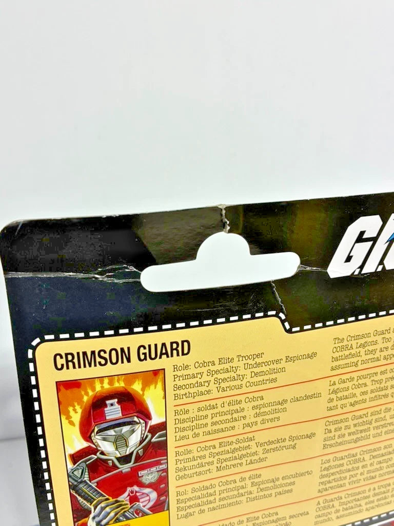 G.I. Joe Classified Series Retro Cardback Crimson Guard 6-Inch Action Figure — Walmart Exclusive
