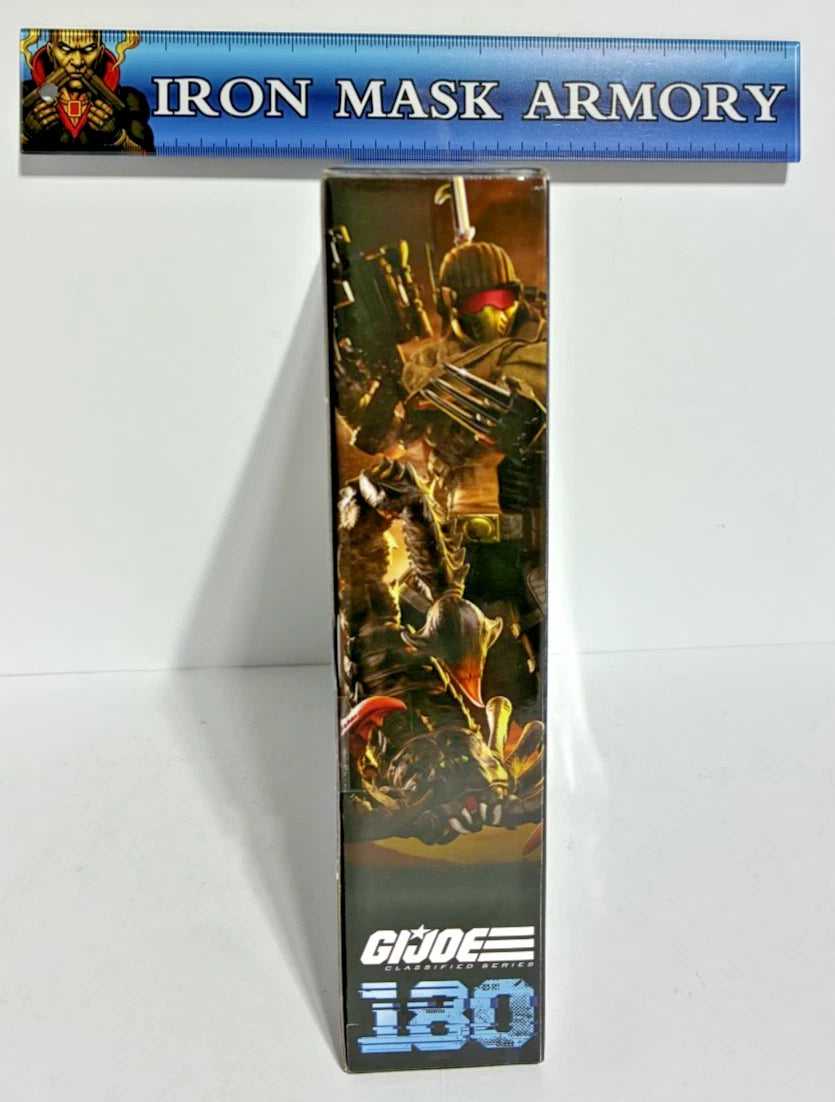 G.I. Joe Classified Series #180 Cobra Desert Scorpion & SKRP10N-25 — Figure & Pet Set — Deluxe