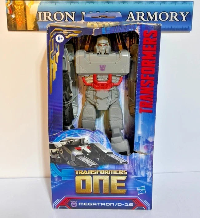 Transformers One Mega Changer Megatron (D-16) 11-Inch Action Figure — Cybertronian Tank Conversion