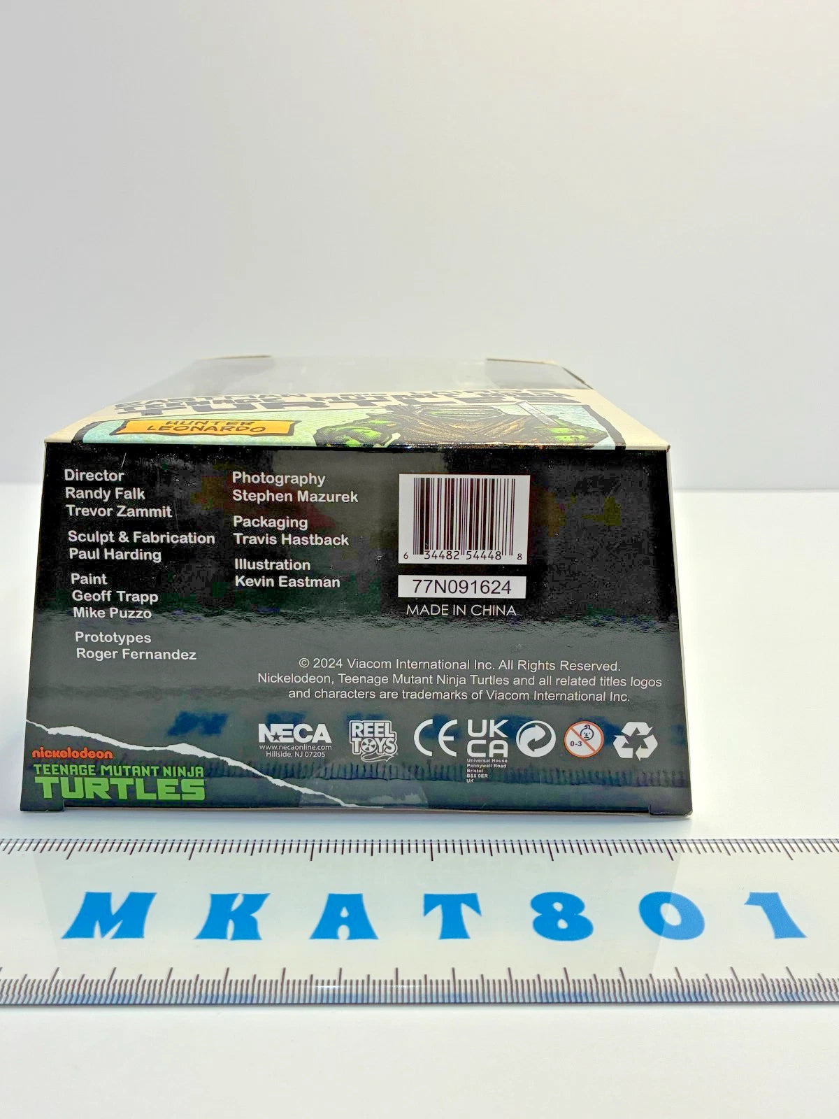 NECA TMNT Mirage Comics Hunter Leonardo 7-Inch Action Figure — Issue #11 — Target Exclusive