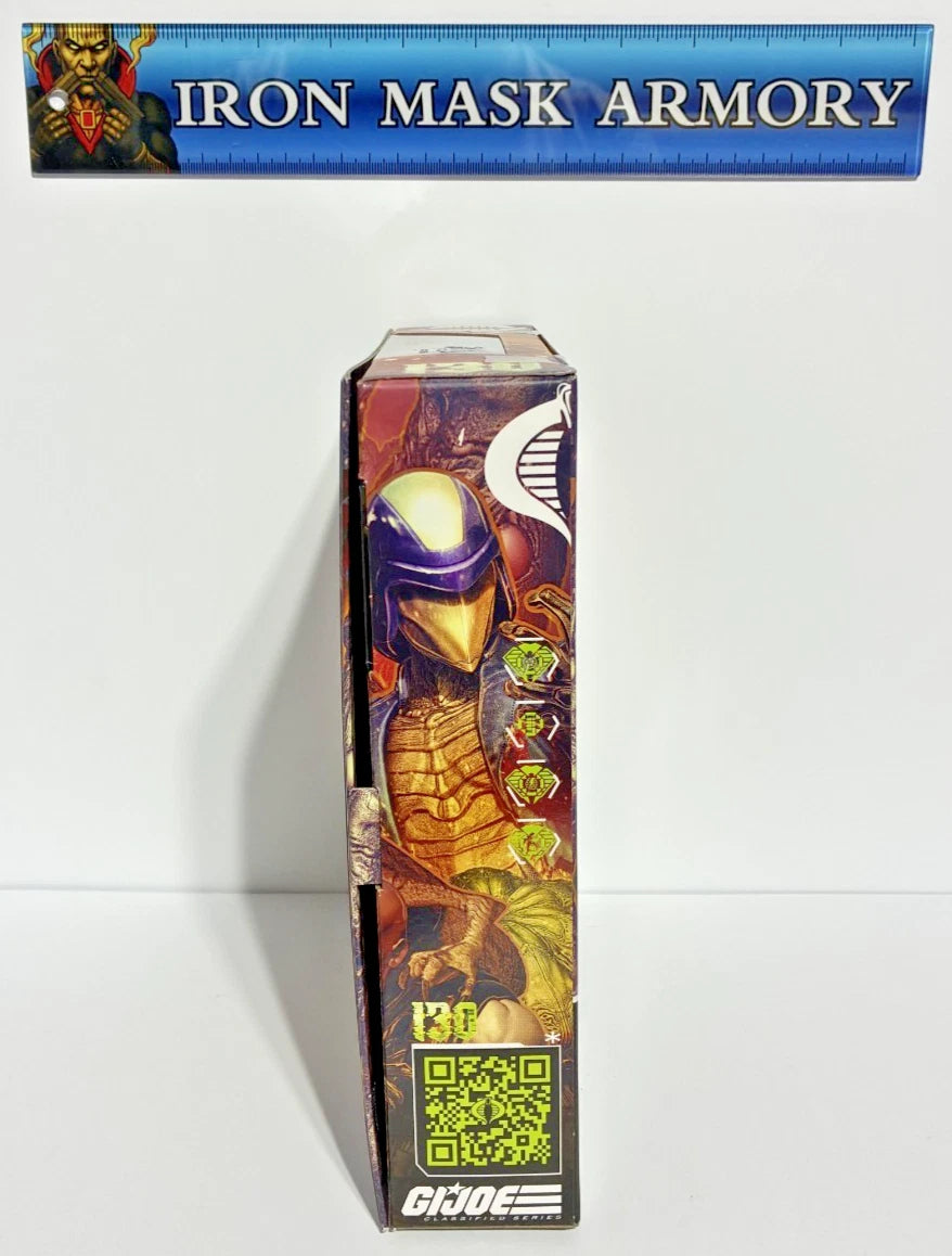 G.I. Joe Classified Series Cobra-La Bundle — Cobra Commander (Once A Man) #130, Nemesis Immortal #140, Pythona #172 & Cobra-La Royal Guard #191 — 4-Figure Set