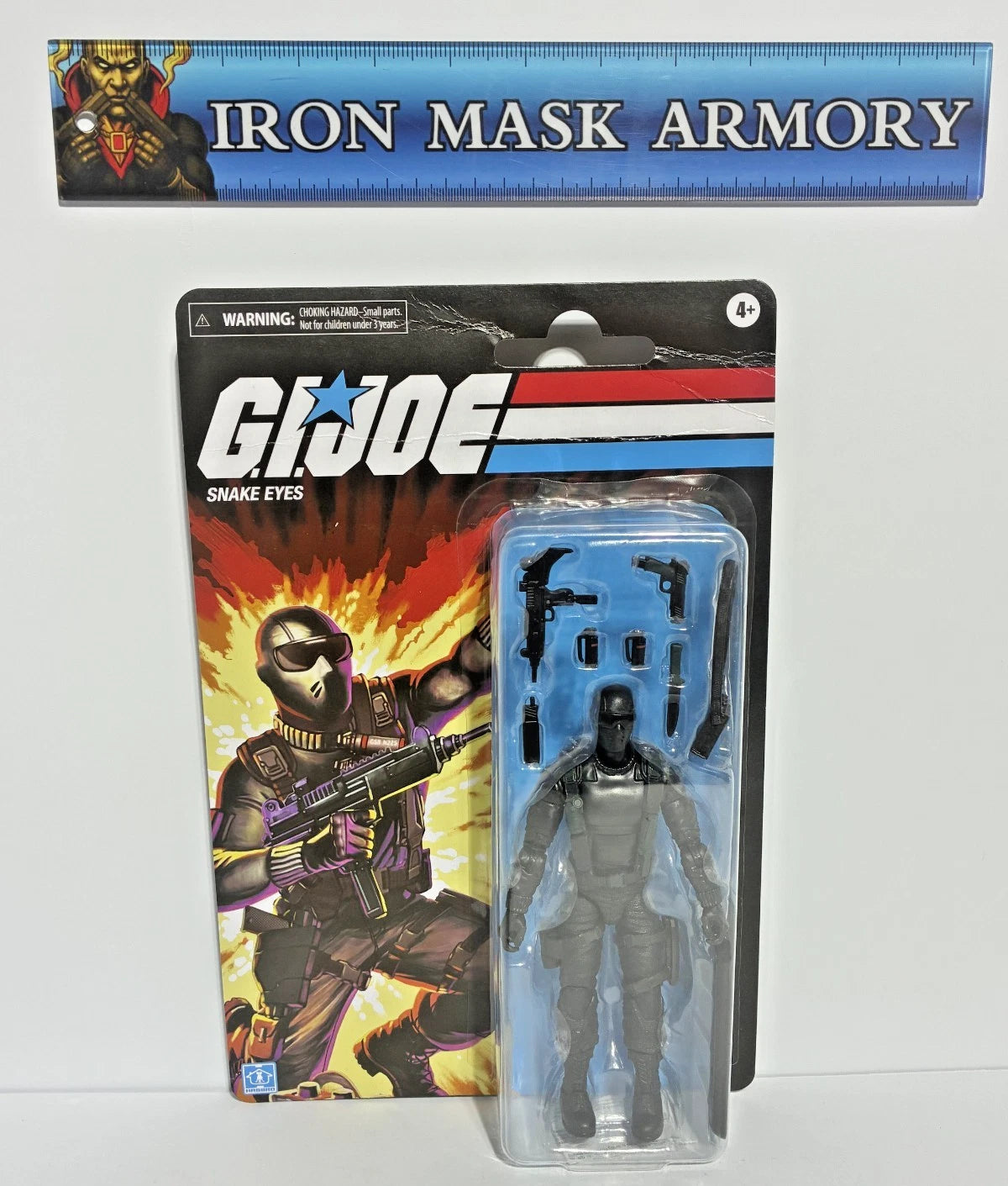 G.I. Joe Classified Retro Snake Eyes Walmart Exclusive Carded Figure