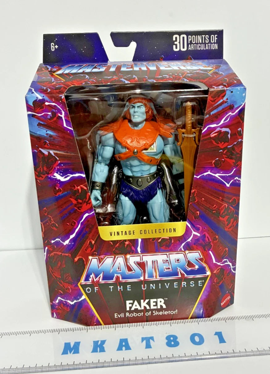 Masters of the Universe Masterverse Vintage Collection Faker 7-Inch Action Figure — Evil Robot He-Man