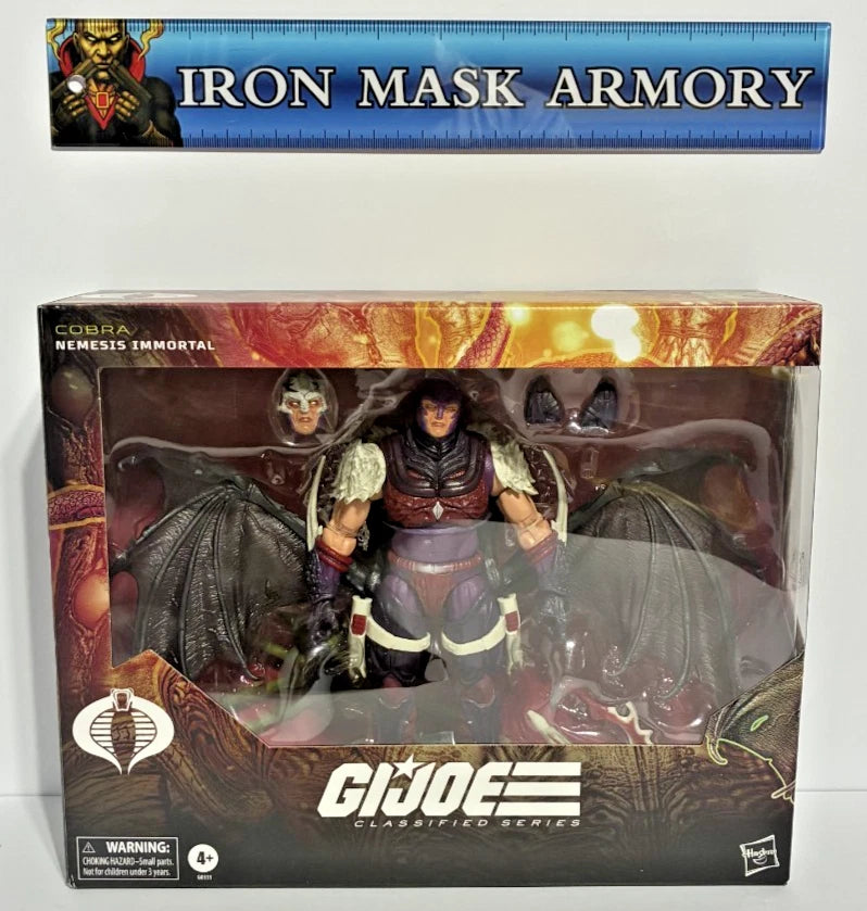 G.I. Joe Classified Series Cobra-La Bundle — Cobra Commander (Once A Man) #130, Nemesis Immortal #140, Pythona #172 & Cobra-La Royal Guard #191 — 4-Figure Set