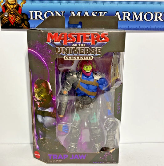 Masters of the Universe Chronicles — Trap Jaw (Sam C. Wilson) | 2026 Live-Action Movie | 6.5-Inch Deluxe Action Figure | New in Box