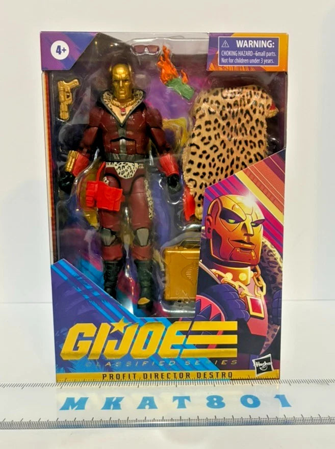 G.I. Joe Classified Series #15 Profit Director Destro 6-Inch Action Figure — Fan Channel Exclusive