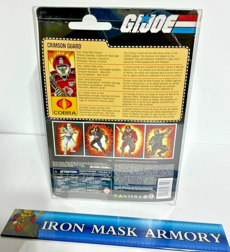 G.I. Joe Classified Series Retro Cardback Crimson Guard 6-Inch Action Figure — Walmart Exclusive