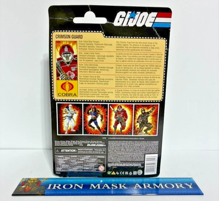 G.I. Joe Classified Series Retro Cardback Crimson Guard 6-Inch Action Figure — Walmart Exclusive