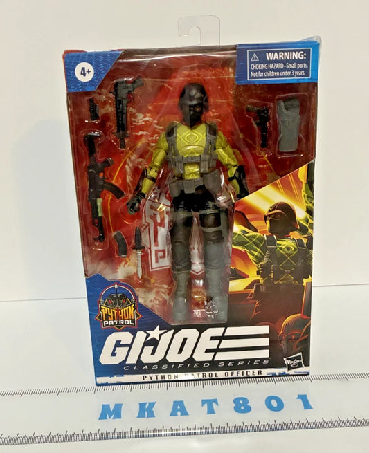 G.I. Joe Classified Series #56 Python Patrol Officer 6-Inch Action Figure — Cobra Special Forces — Target Exclusive