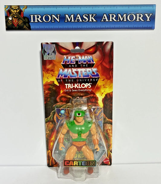 Masters of the Universe Origins — Tri-Klops Cartoon Collection | The Evil All-Seer | Wave 22 | 5.5-Inch Action Figure | New in Box