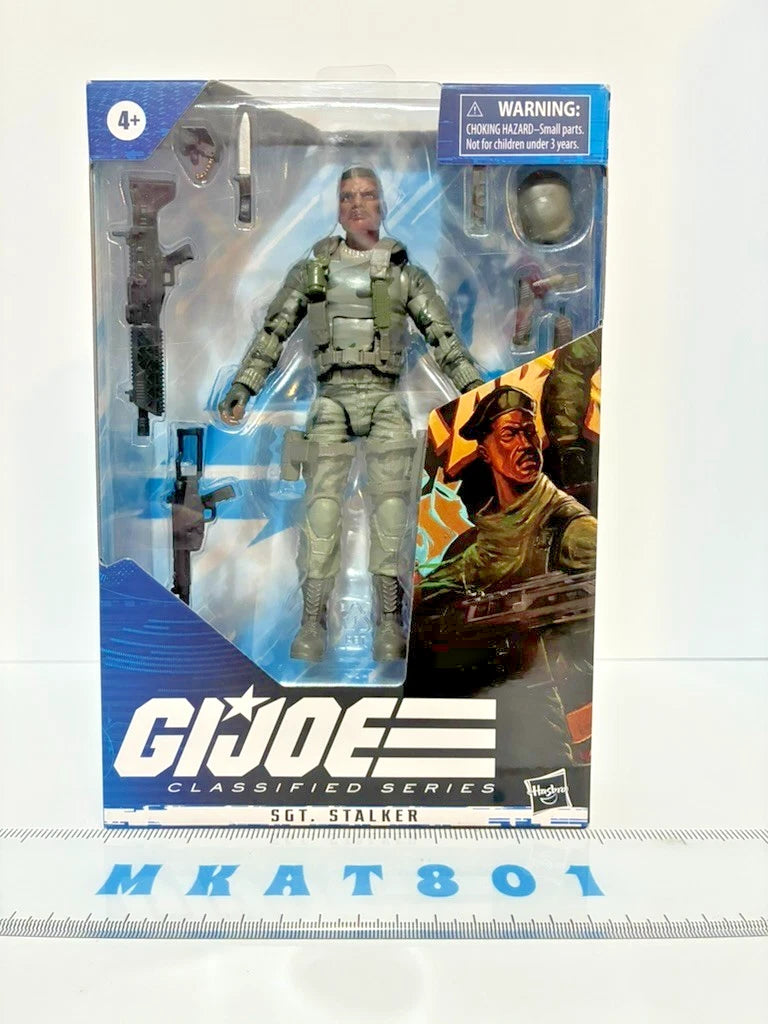 G.I. Joe Classified Series — Lonzo "Stalker" Wilkinson Sgt. Stalker #46 | 6-Inch Action Figure | New in Box
