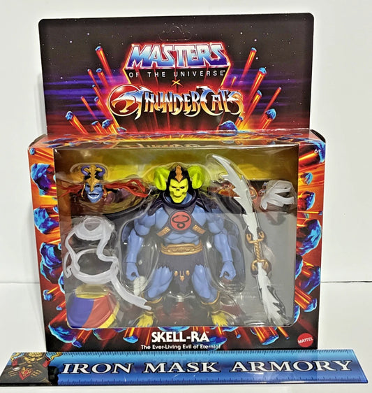 Masters of the Universe Origins x ThunderCats — Skell-Ra (Skeletor & Mumm-Ra) | Ever-Living Evil of Eternia | 5.5-Inch Deluxe Action Figure | New in Box