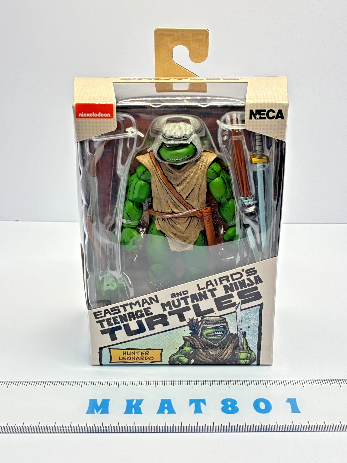 NECA TMNT Mirage Comics Hunter Leonardo 7-Inch Action Figure — Issue #11 — Target Exclusive